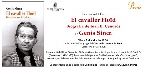 180409 Presentacio EL CAVALLER FLOID Reus