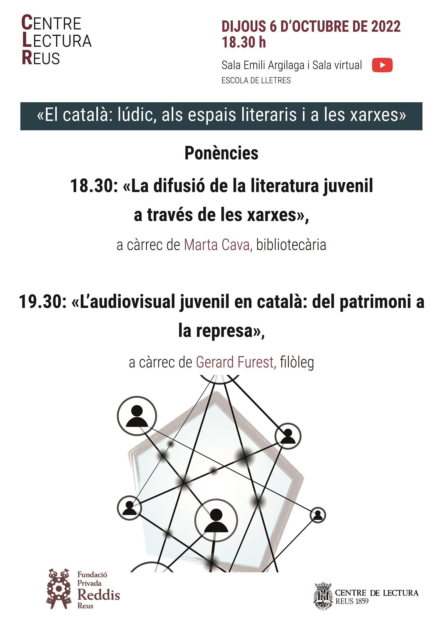 Jornades «El català: lúdic, als espais literaris i a les xarxes ...