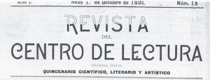 Fig. 20. Capçalera. Revista, 1901. Autor desconegut.